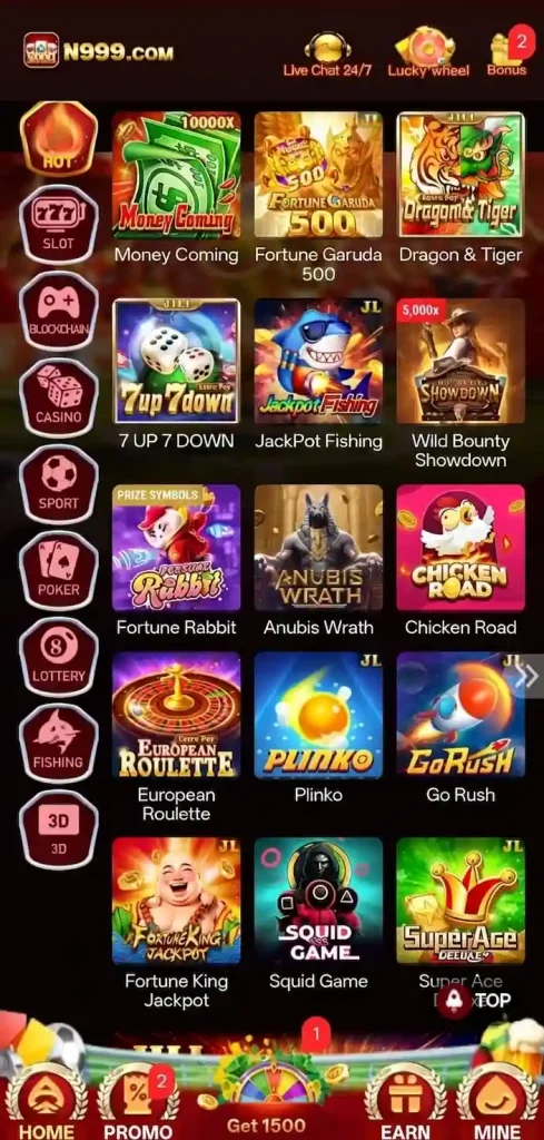 N999 Games Image